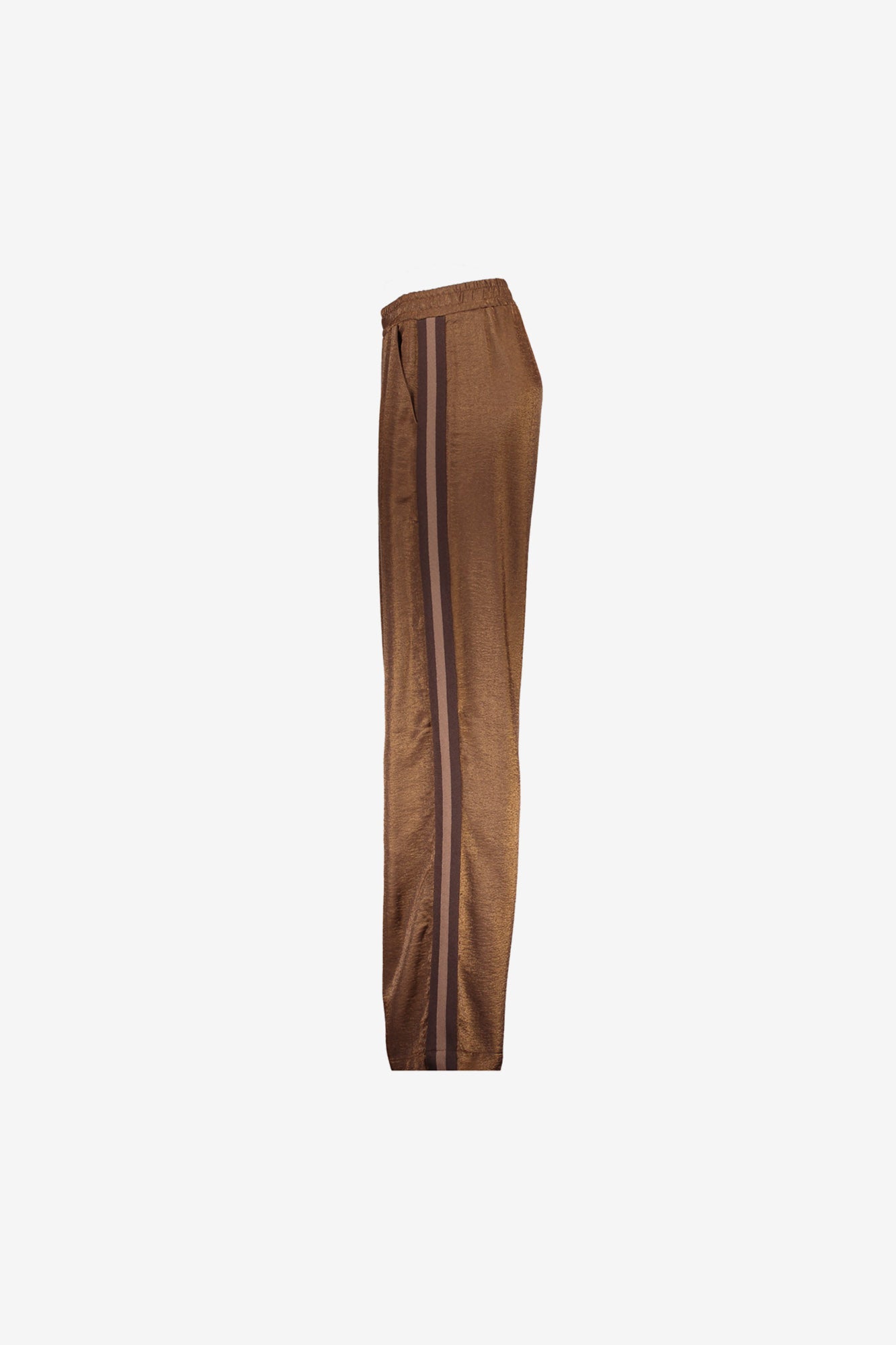 Geisha dames shimmer pantalon met zijstrook