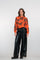 Geisha dames PU pants wide leg