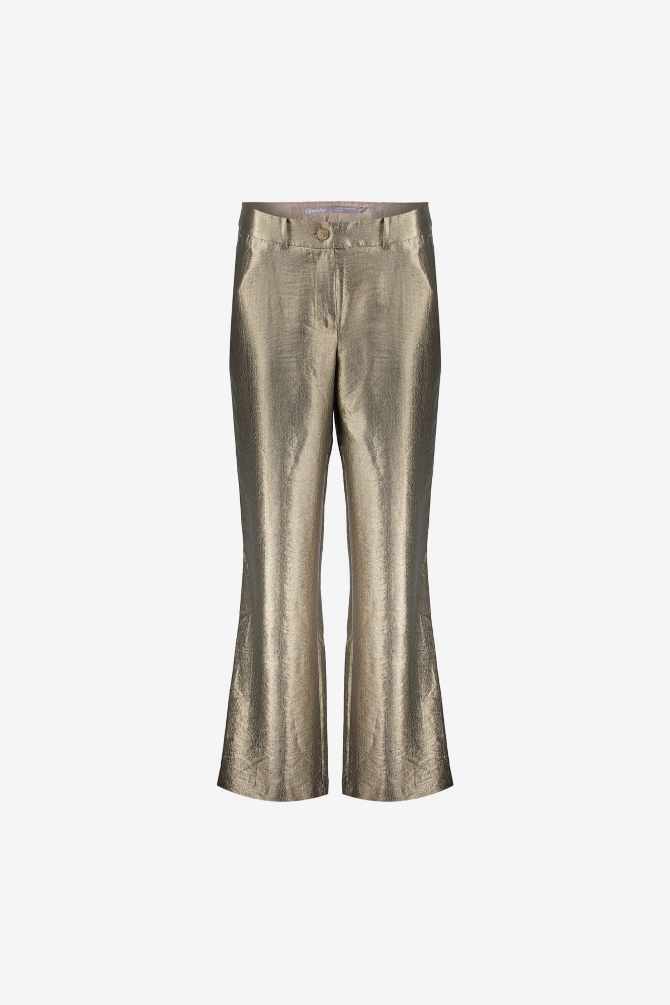 Geisha dames pantalon met shiny finish