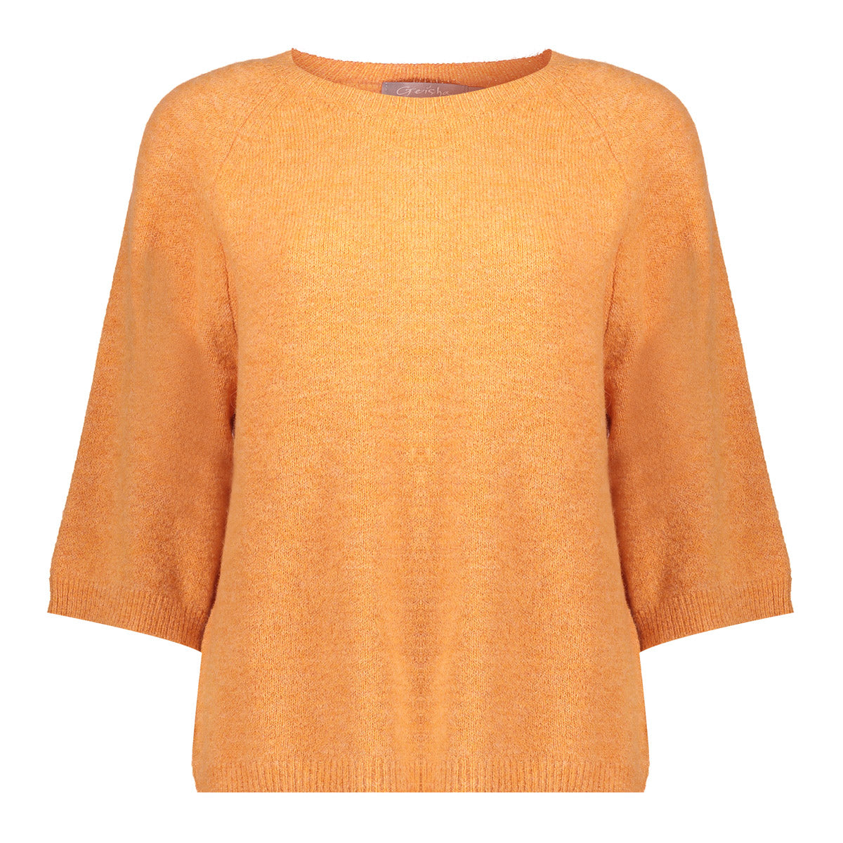 Geisha dames pullover met 3/4 wijde mouwen