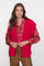 Geisha dames openvallend gilet met zachte structuur