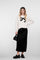 Geisha dames maxi satin rok