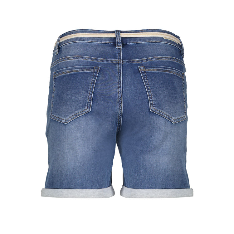Geisha Fashion dames skinny shorts met omgeslagen pijpen