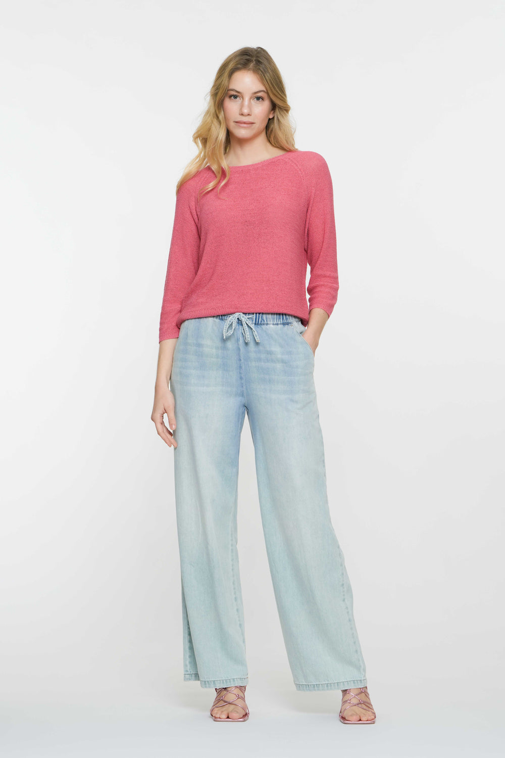 Geisha Fashion dames comfortabele losse jeans