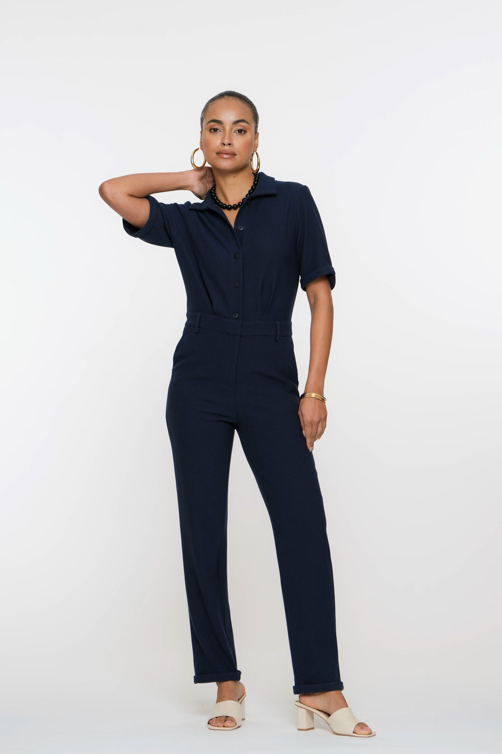 Geisha Fashion dames comfortabele jumpsuit