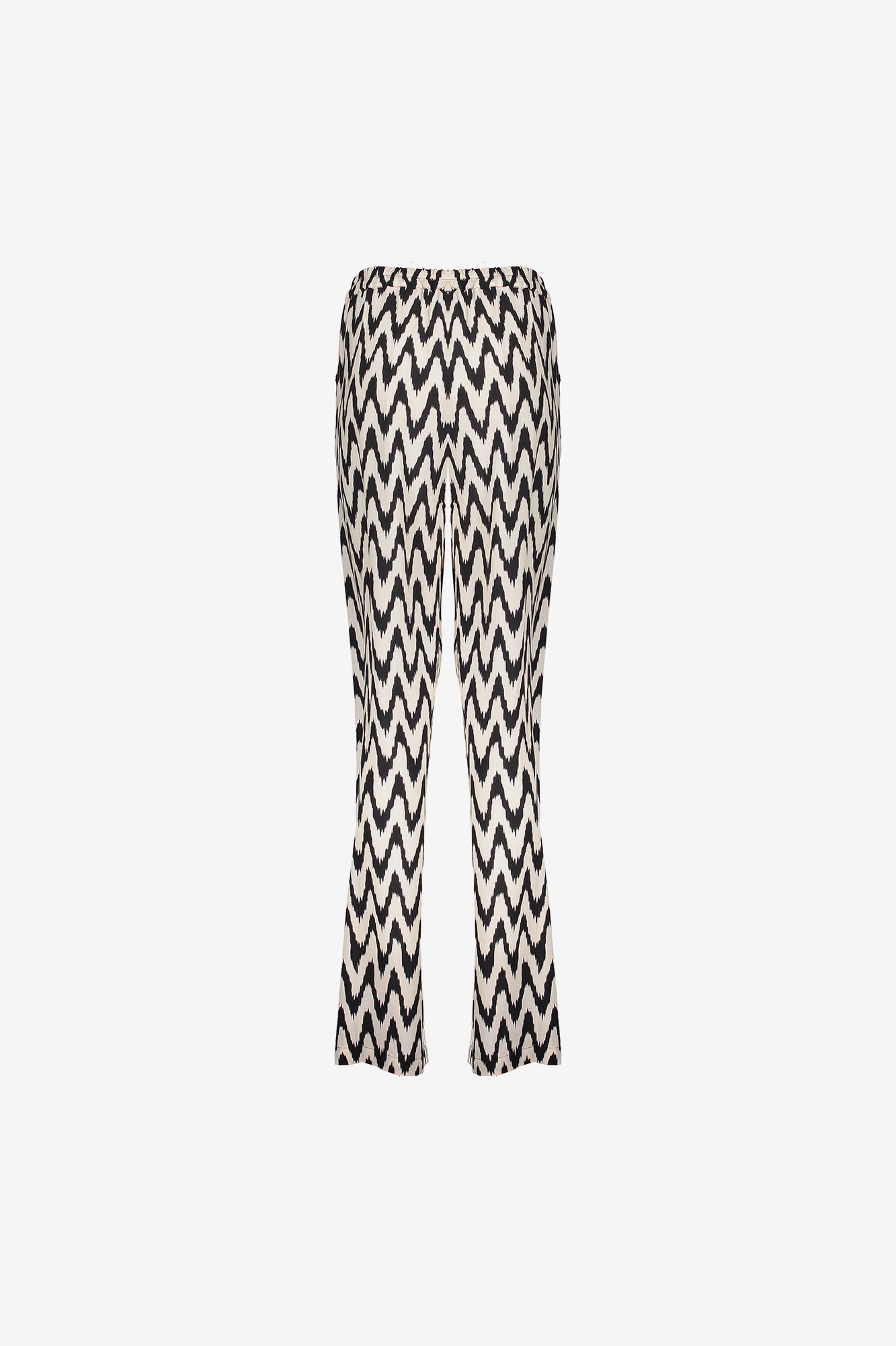 Geisha Fashion damesbroek met zigzagprint