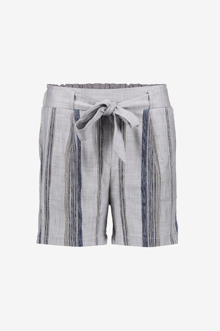 Geisha Fashion dames paperbag shorts met strepen