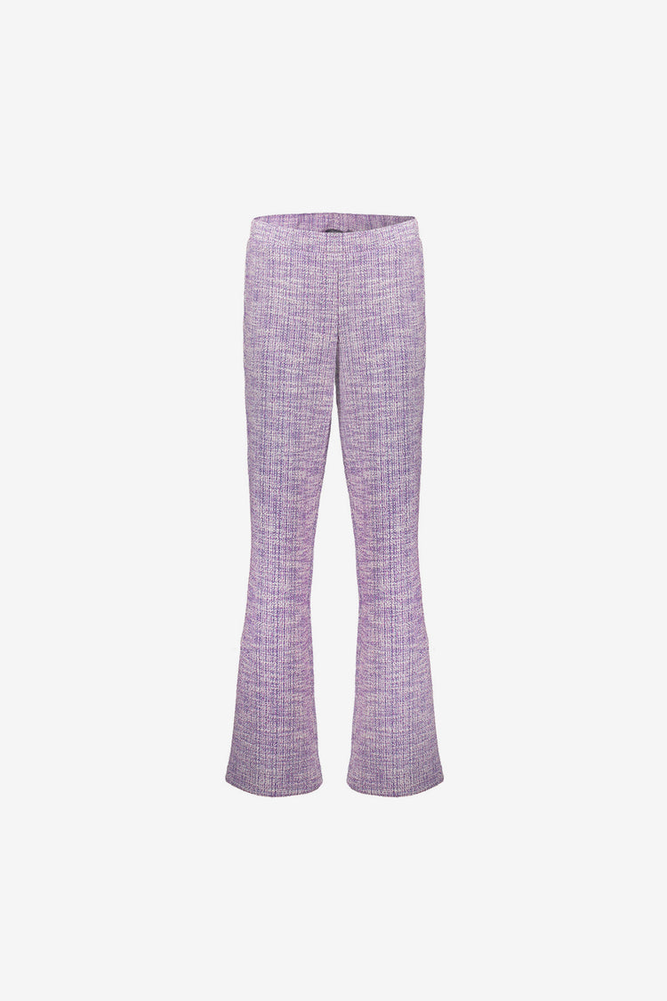 Geisha Fashion dames tweed melange broek