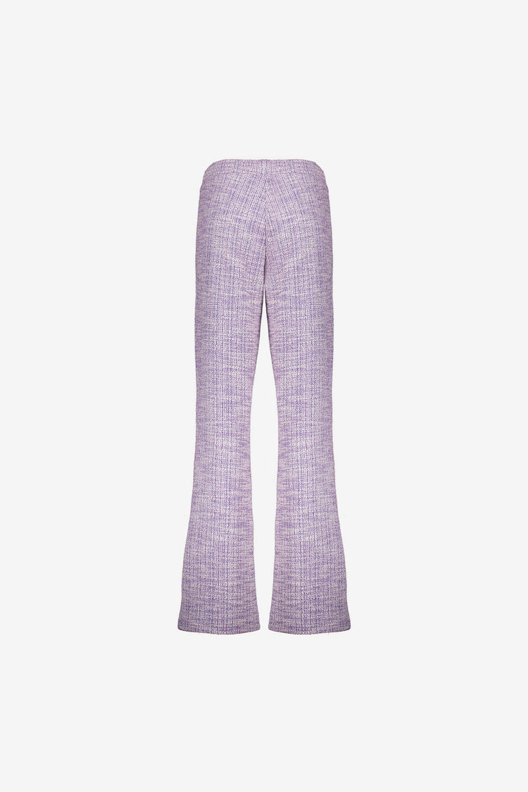 Geisha Fashion dames tweed melange broek