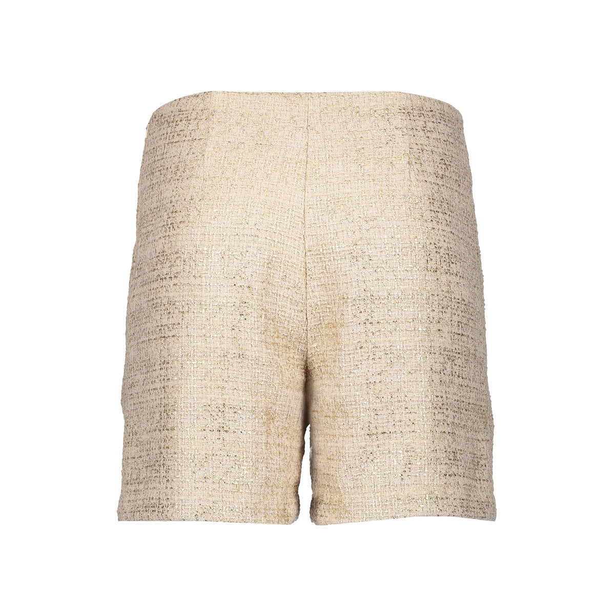 Geisha Fashion dames lurex tweed shorts