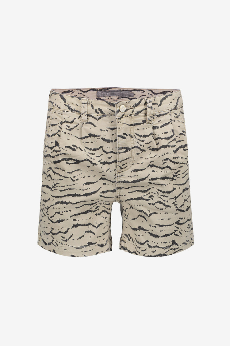 Geisha Fashion dames short met zebraprint