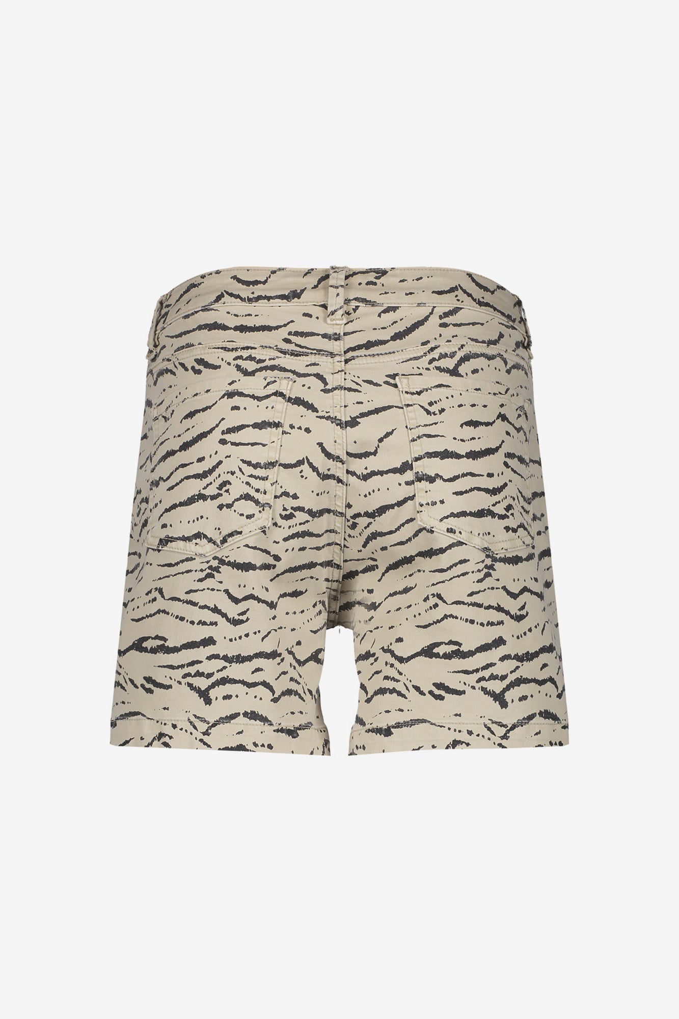 Geisha Fashion dames short met zebraprint
