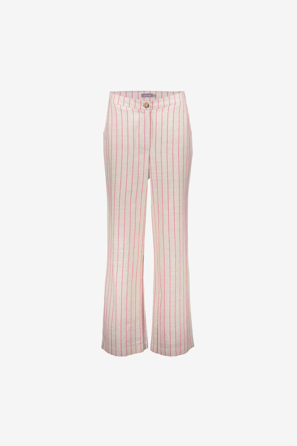 Geisha dames pantalon met speels streep dessin
