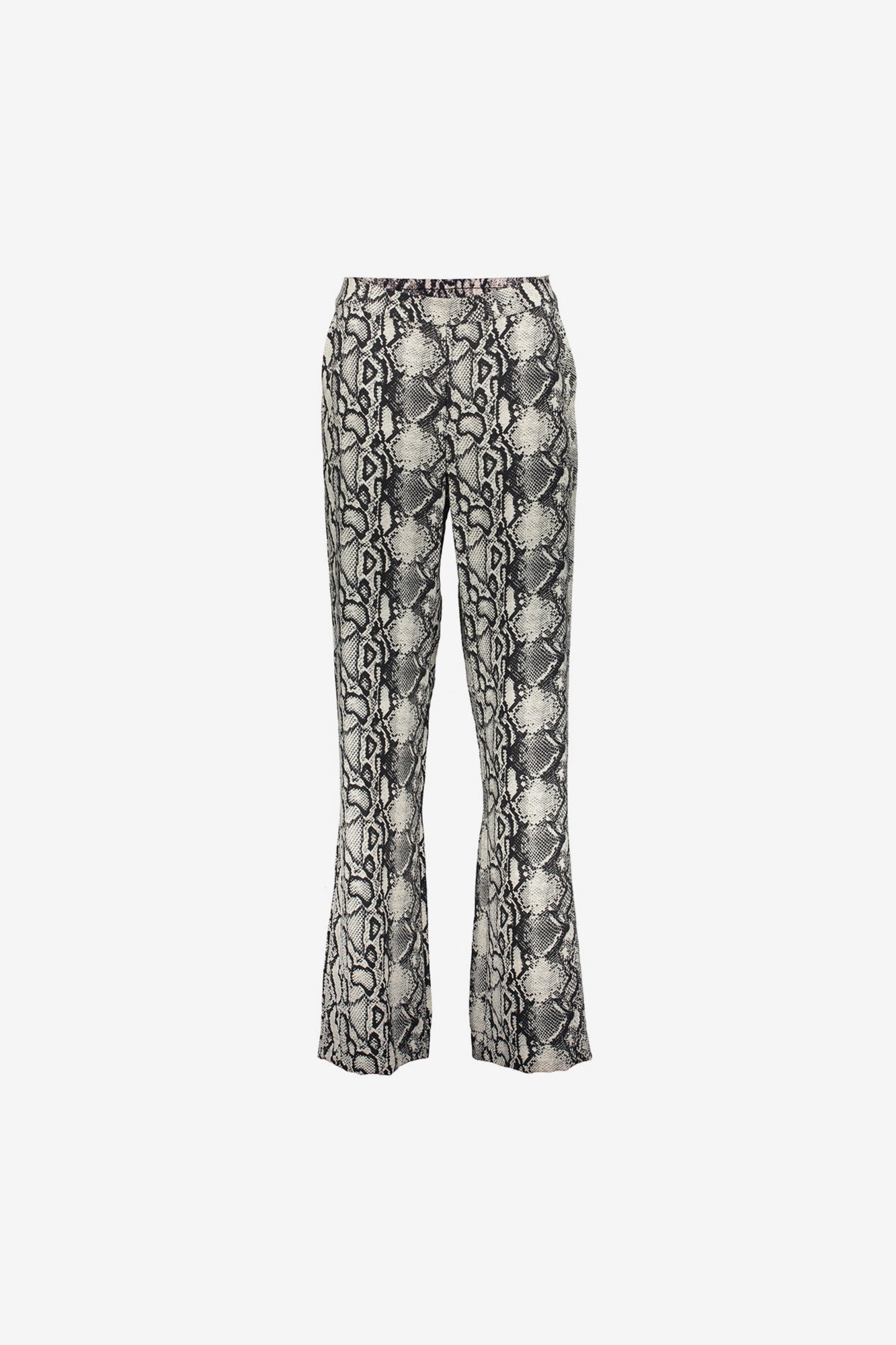 Geisha dames broek met snakeprint
