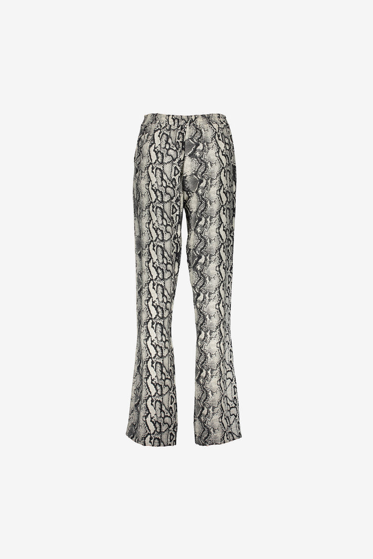 Geisha dames broek met snakeprint