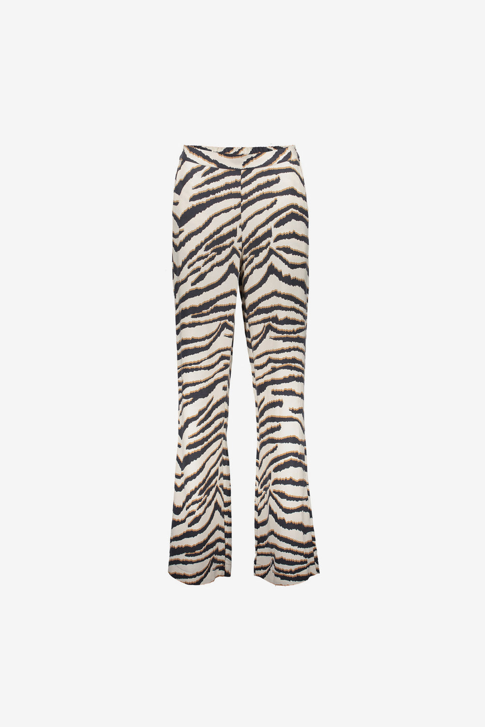 Geisha Fashion dames recht gesneden broek met zebraprint