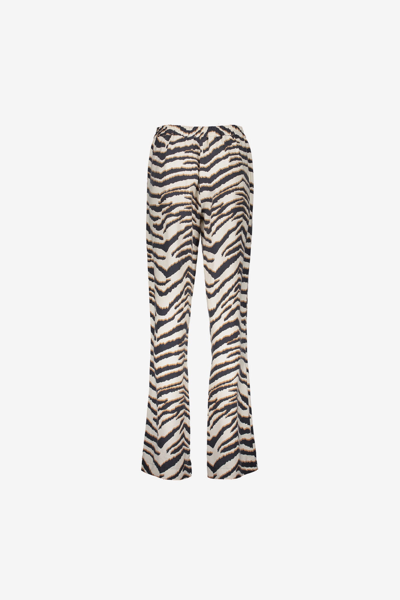 Geisha Fashion dames recht gesneden broek met zebraprint
