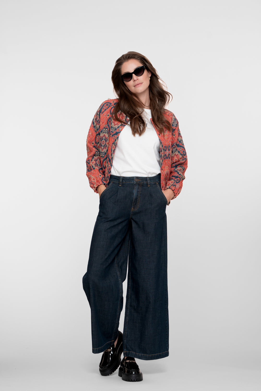 Geisha dames pleated jeans