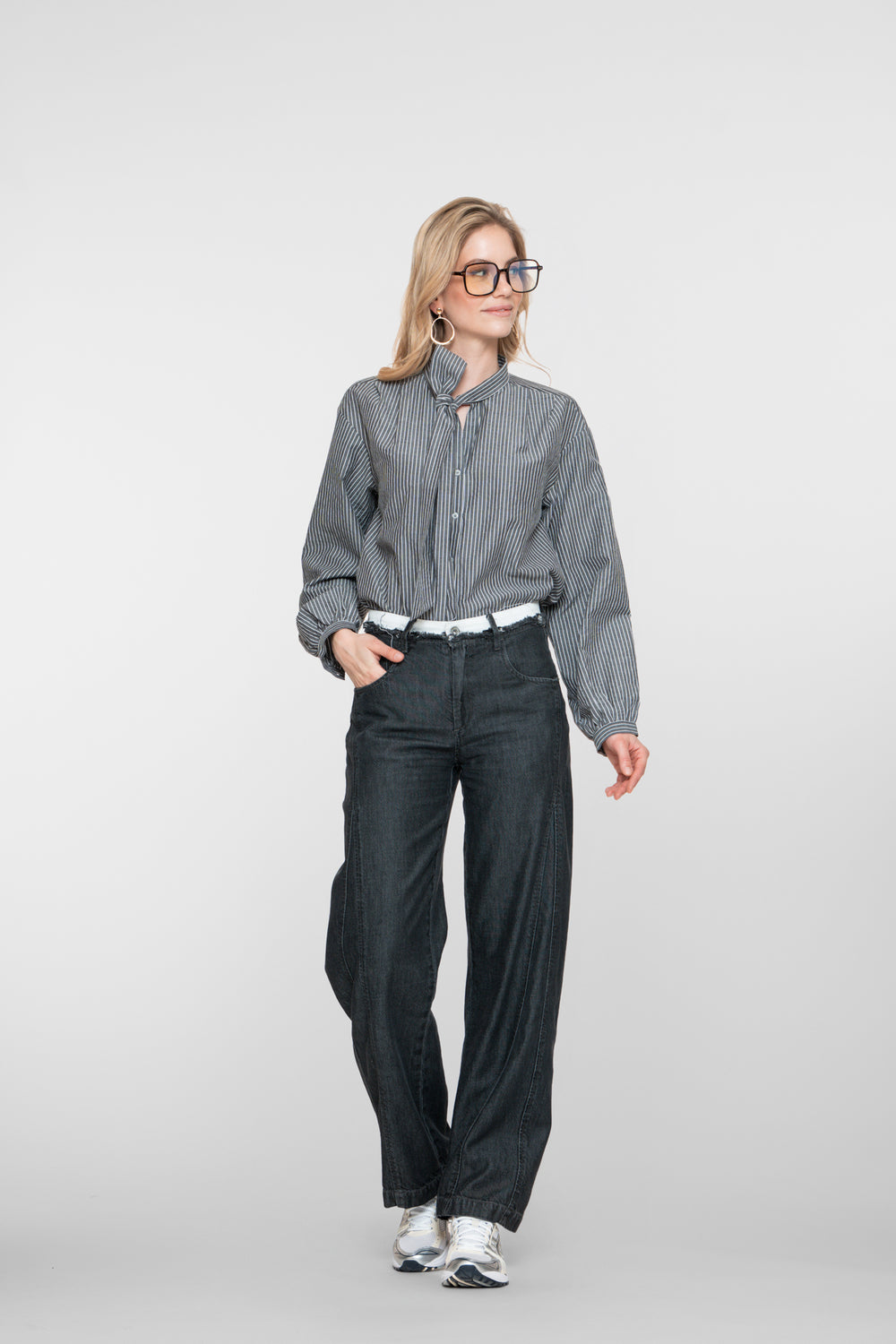 Geisha dames jeans met double waistband