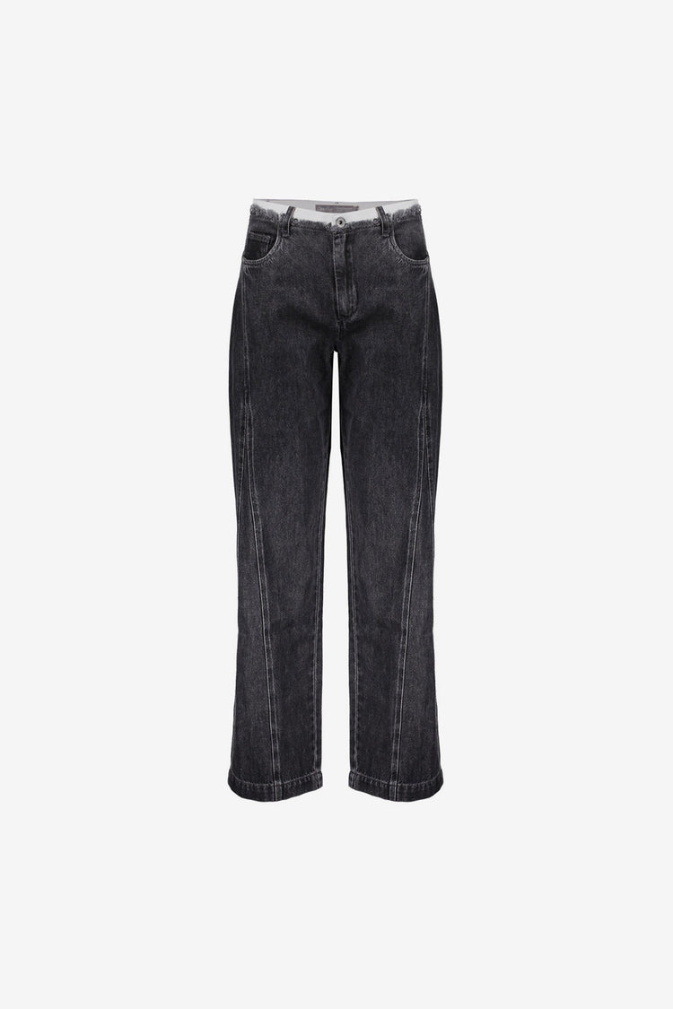 Geisha dames jeans met double waistband