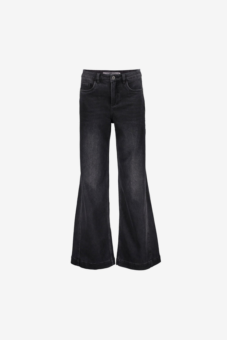 Geisha dames wide leg jeans met stretch