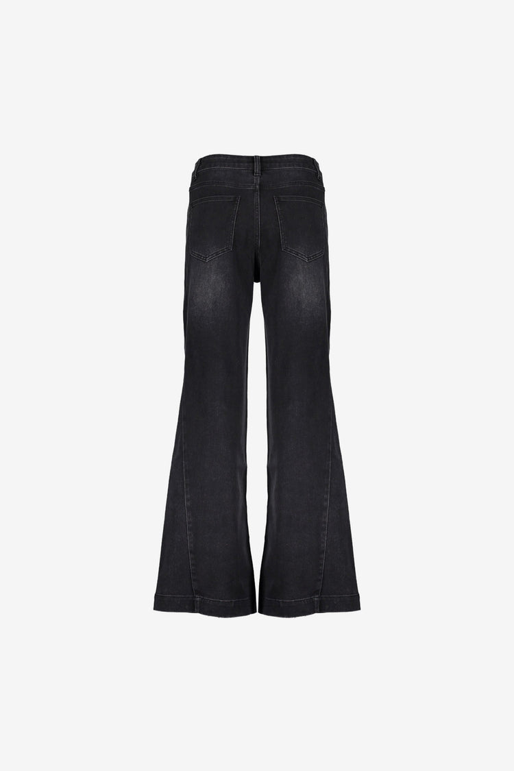 Geisha dames wide leg jeans met stretch