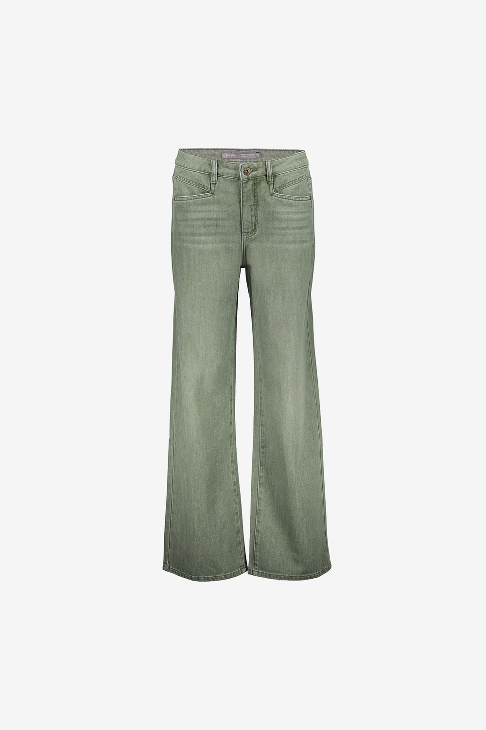 Geisha dames wide leg jeans met lurex