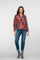 Geisha dames slim fit jeans met omgeslagen broekspijpen