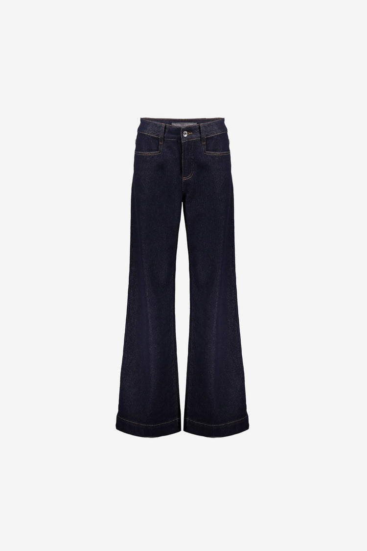 Geisha dames classic denim flared jeans