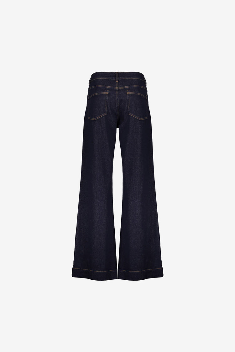 Geisha dames classic denim flared jeans