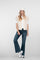 Geisha dames high-rise flared jeans