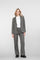 Geisha dames herringbone pantalon met rhinestones