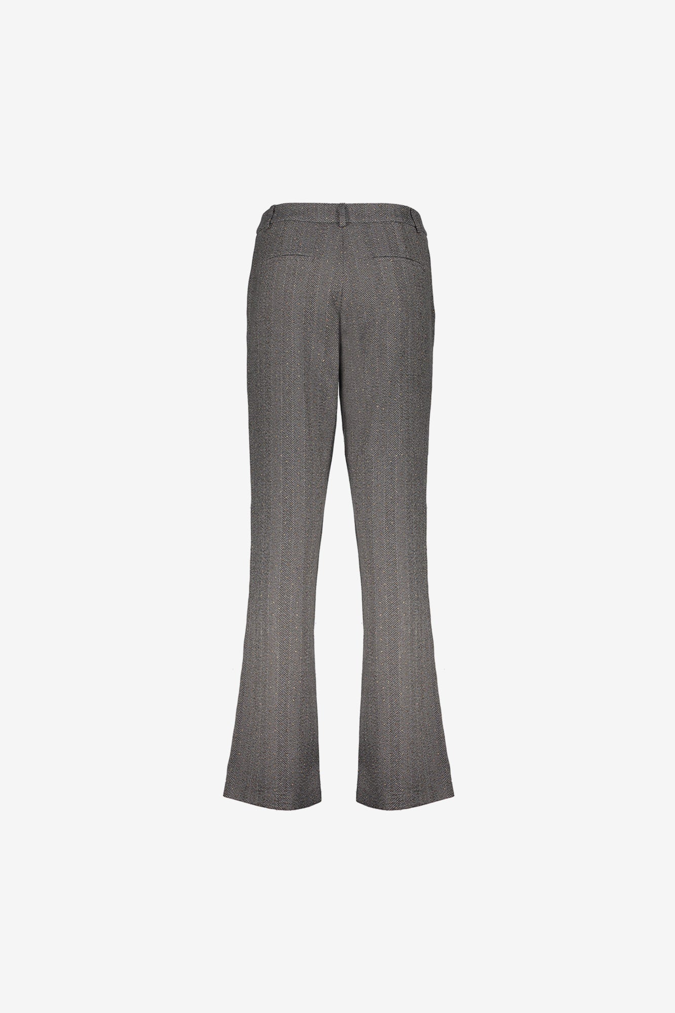 Geisha dames herringbone pantalon met rhinestones
