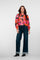 Geisha dames wide leg jeans met turn up