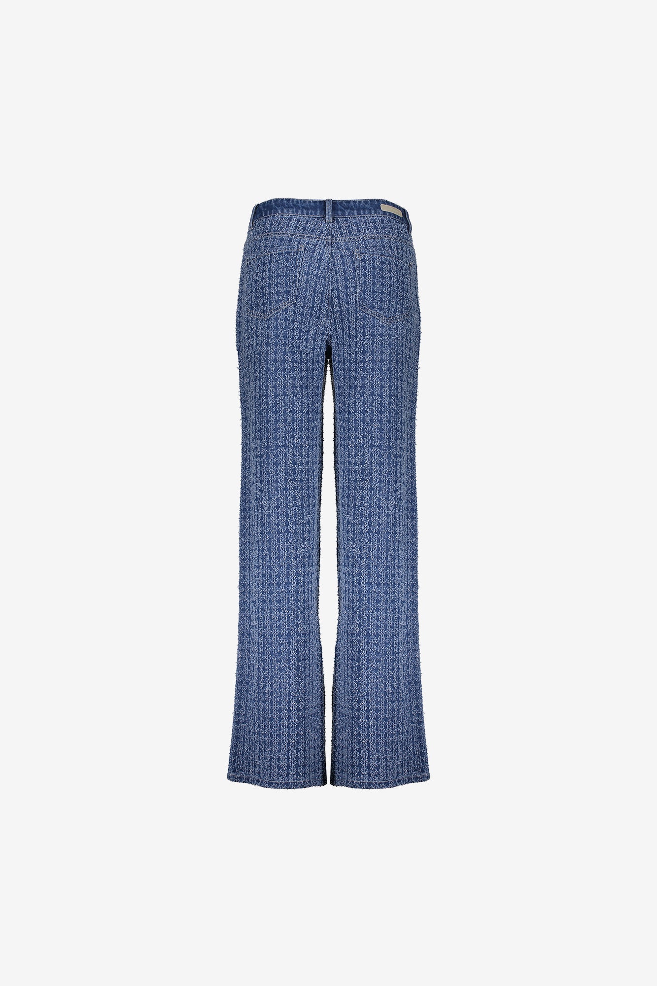 Geisha dames bouclé denim straight leg jeans