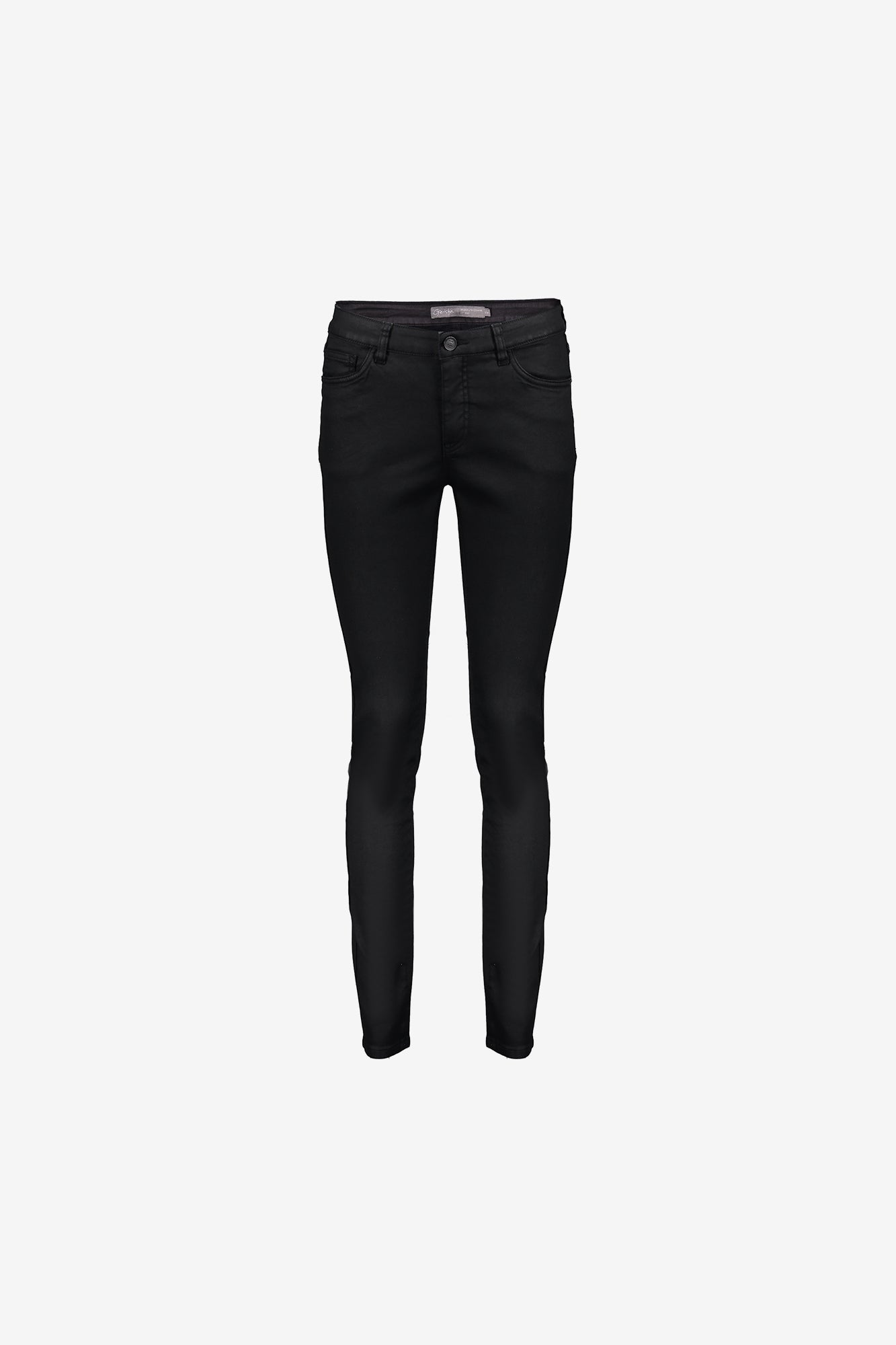 Geisha dames High waist coated skinny jeans