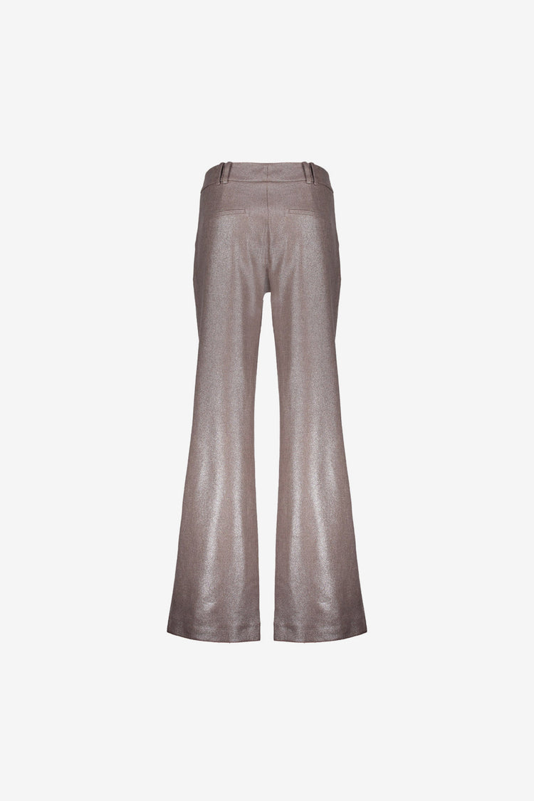 Geisha dames taupe coated jeans
