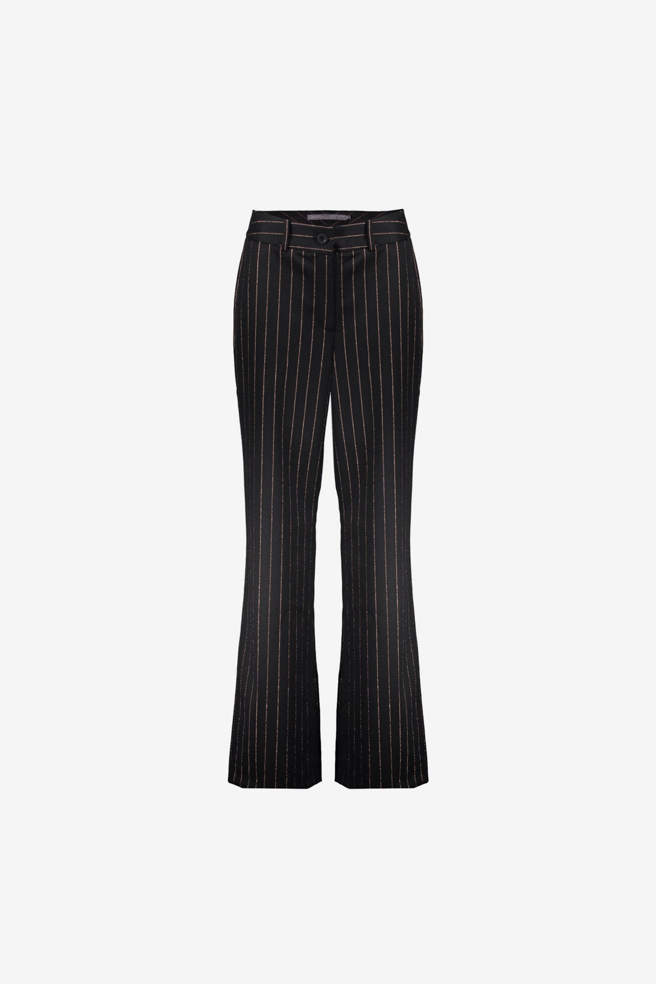 Geisha dames pinstripe pantalon met lurex
