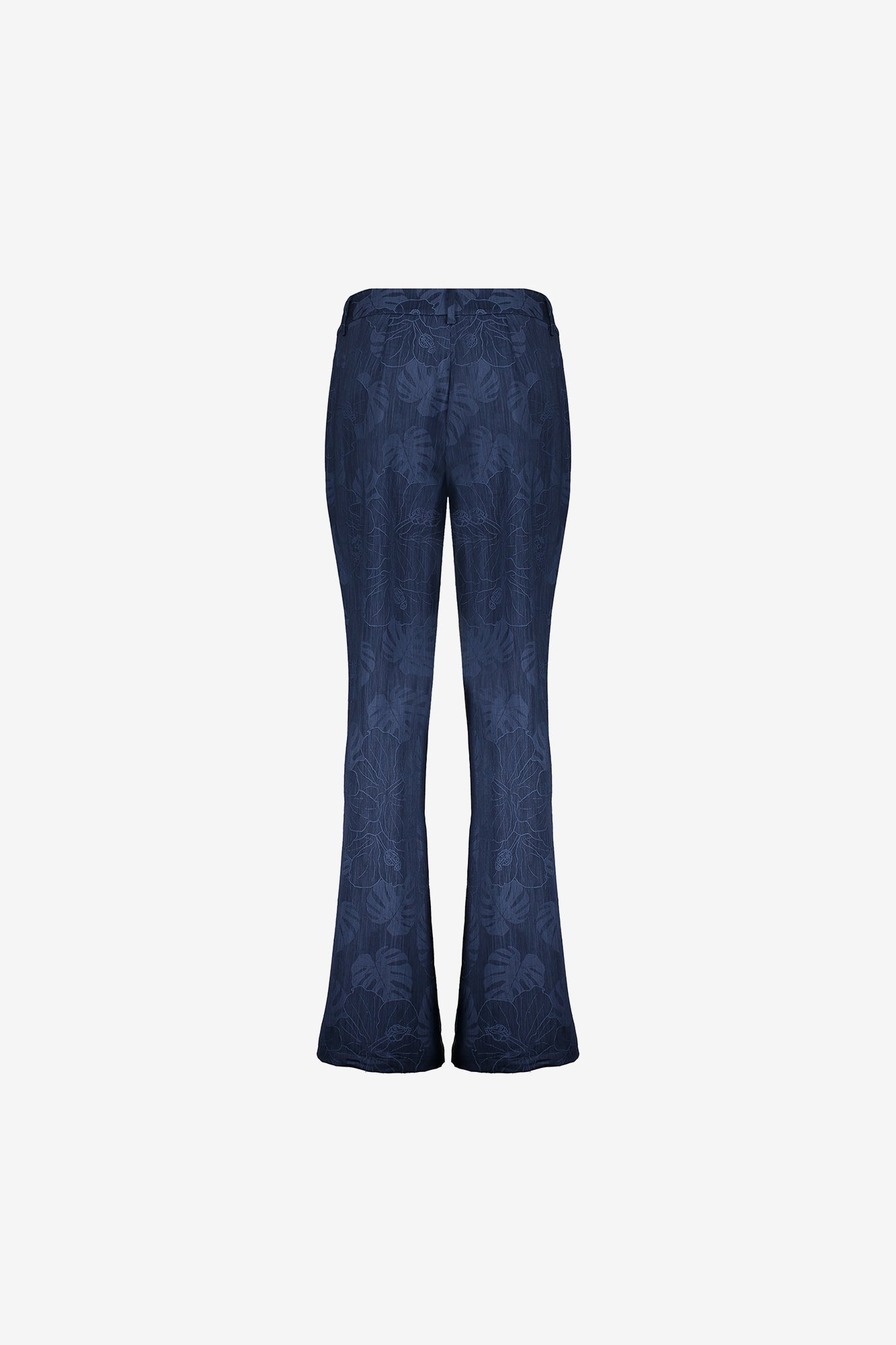 Geisha dames pantalon met bloemenprint