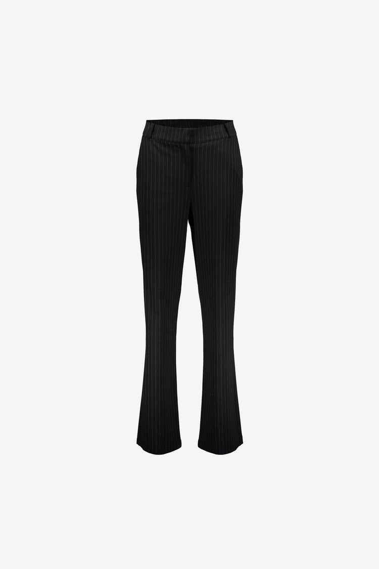 Geisha dames straight fit pantalon met pinstripe