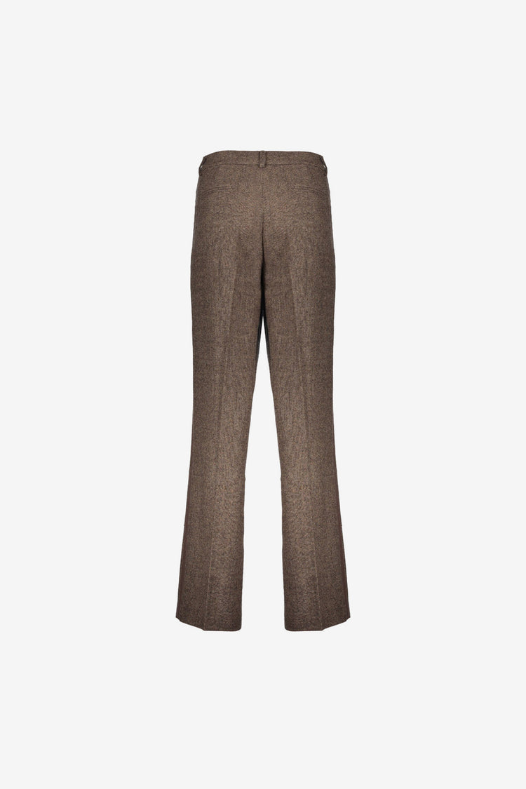 Geisha dames tweed pantalon met tape