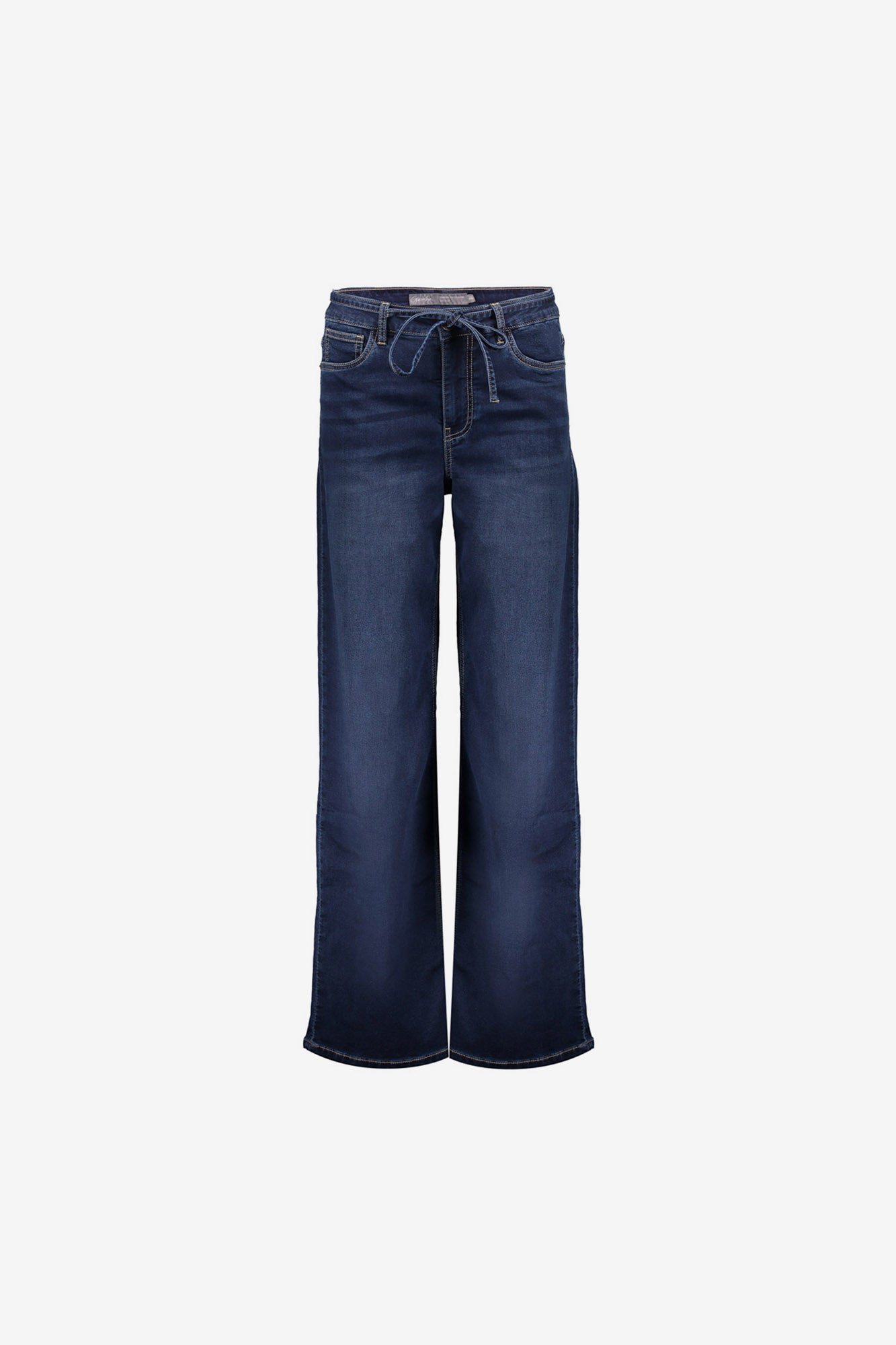 Geisha dames loose fit jeans met striksluiting