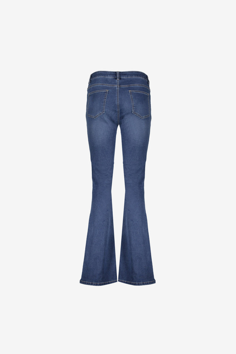 Geisha dames aangesloten flared jeans