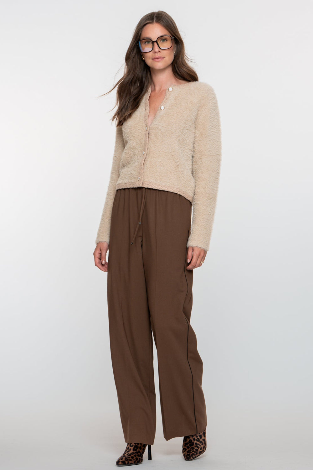 Geisha dames broek met flowy silhouet