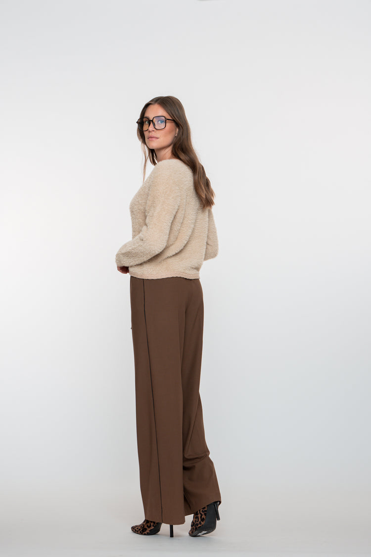 Geisha dames broek met flowy silhouet