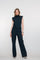 Geisha dames high waisted pinstripe pantalon