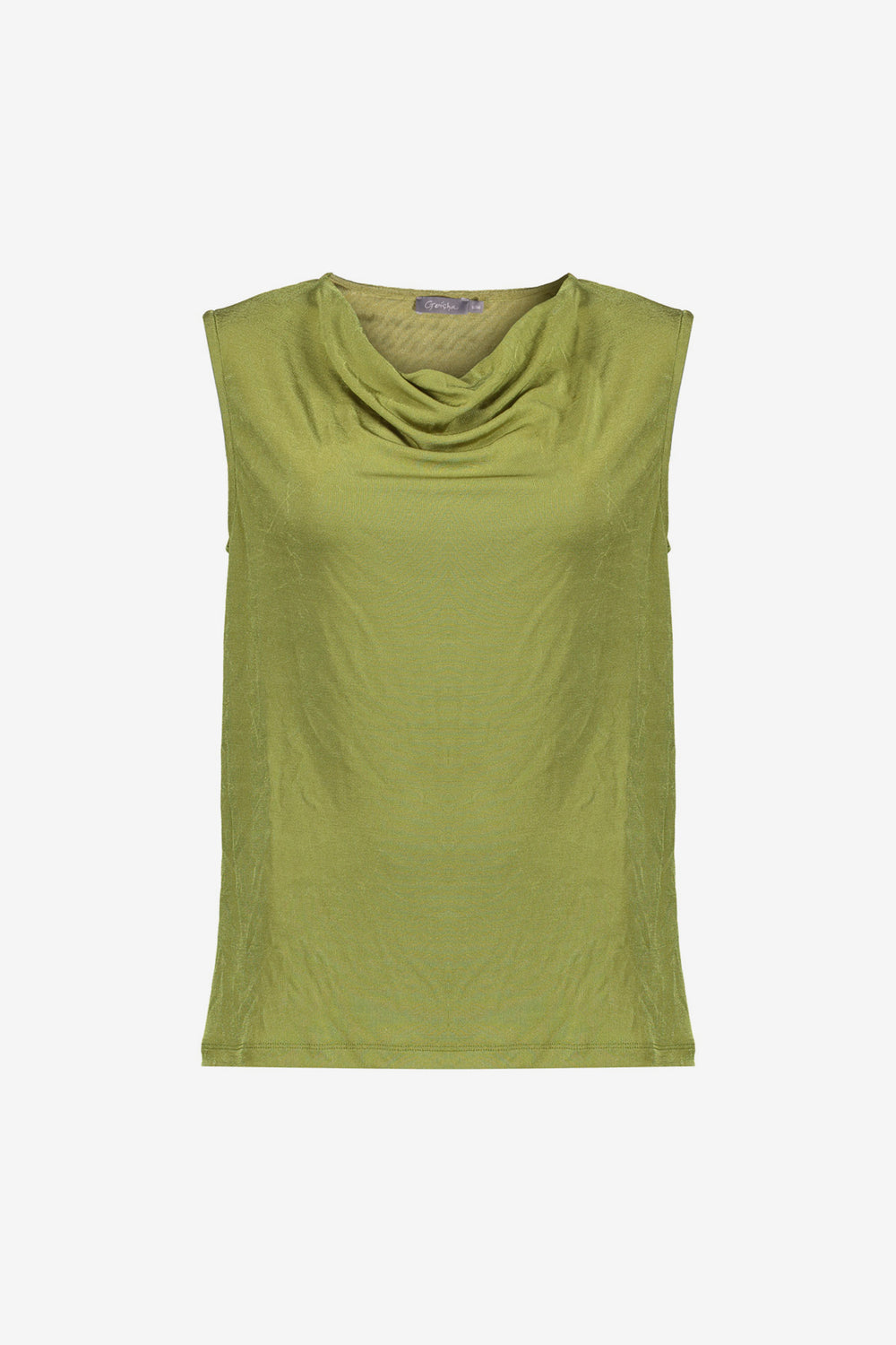 Geisha Fashion dames top met watervalhals
