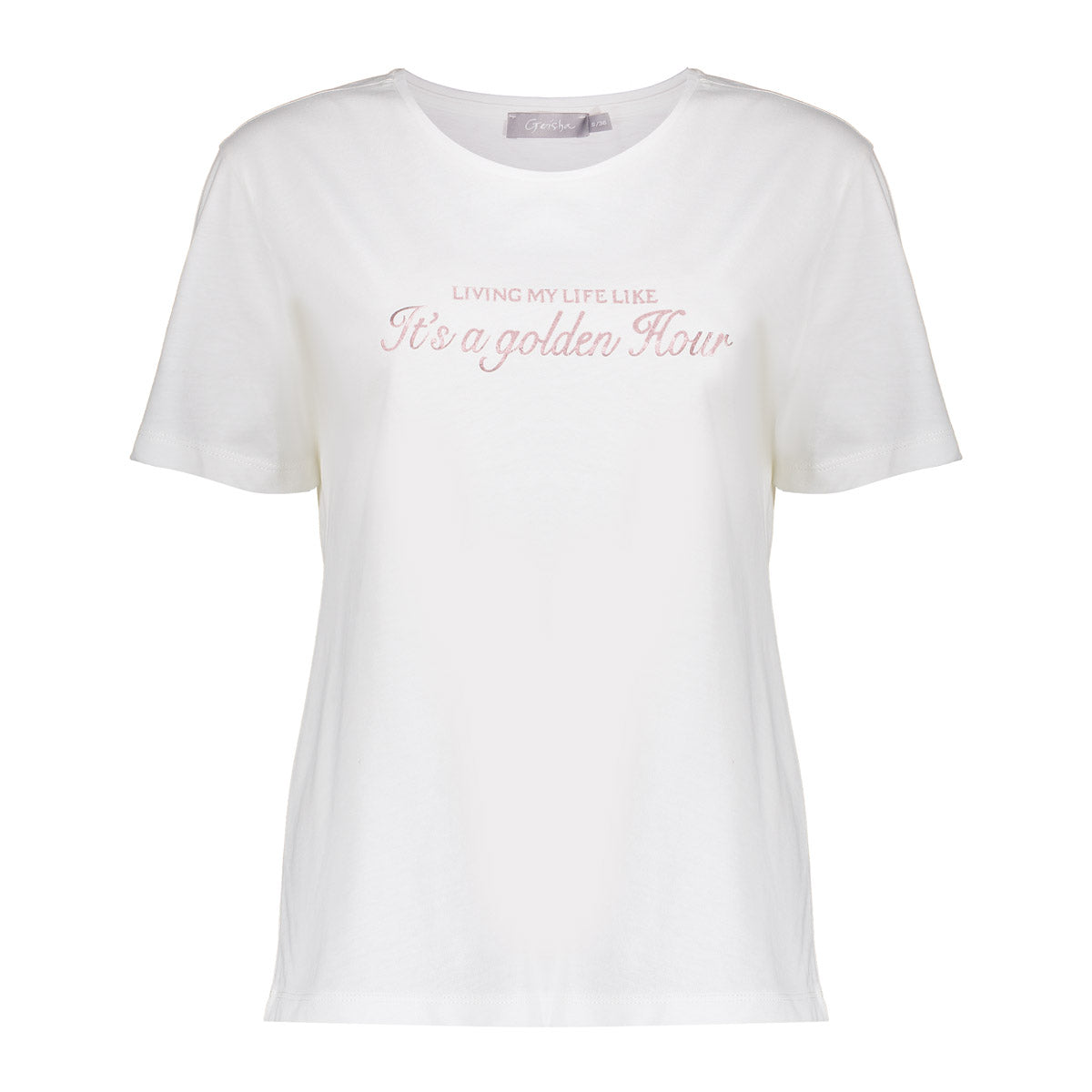 Geisha Fashion dames T-shirt 'Golden hour'
