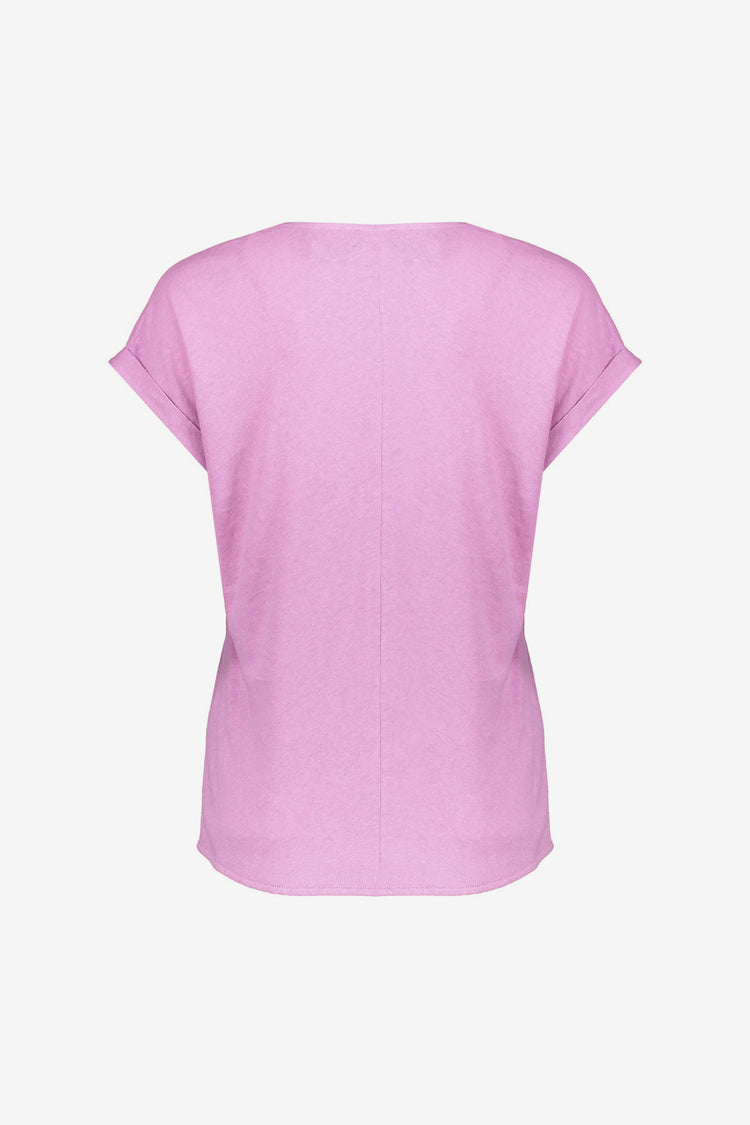 Geisha Fashion dames T-shirt rustiek katoen V-hals