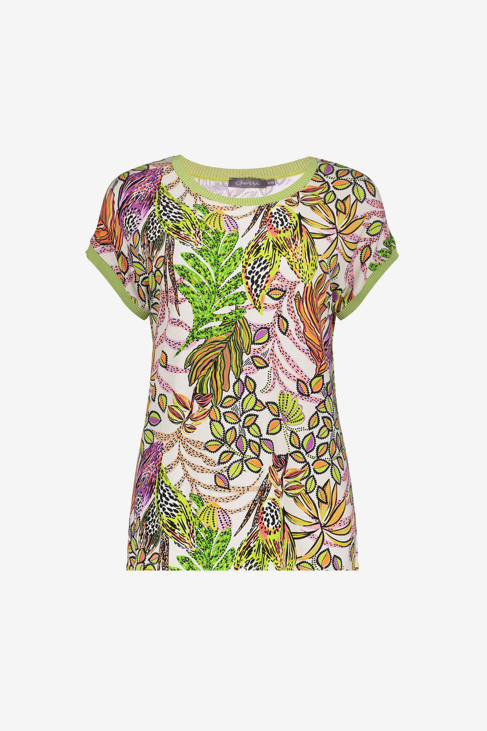Geisha Fashion dames T-shirt met print